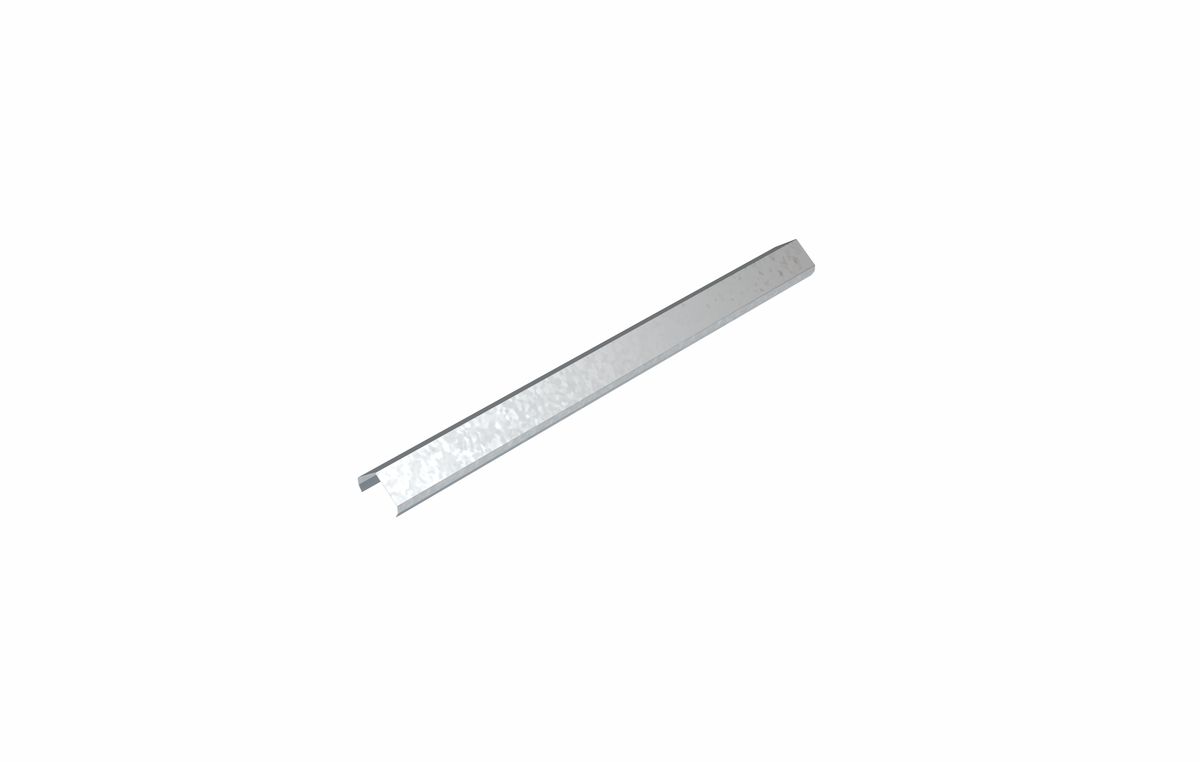 Крышка лотка двускатная 100x3000x1.2 мм ML-KDL-100х3000x1.2-MS