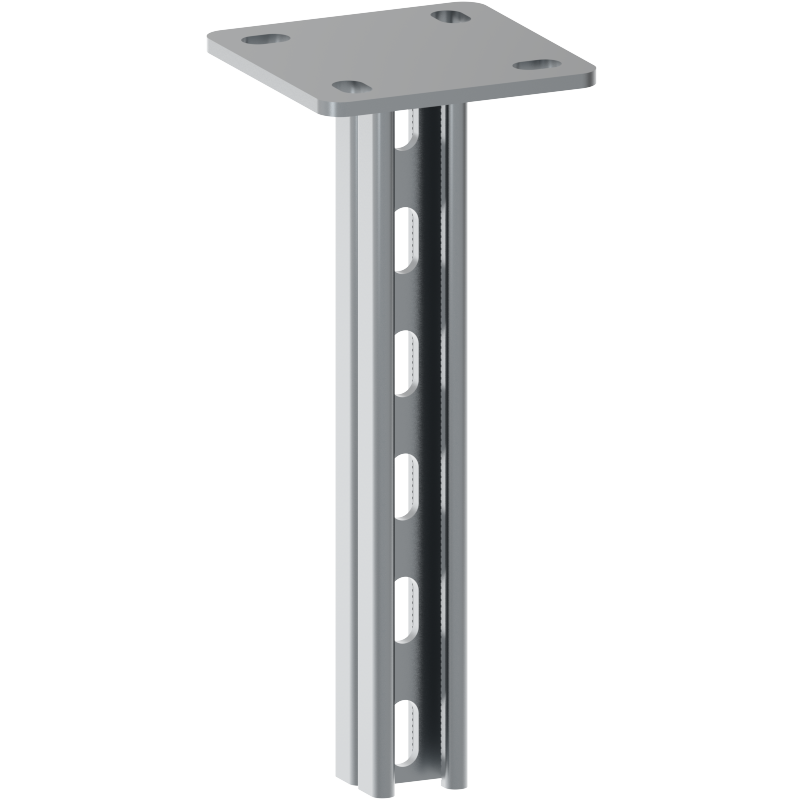 Страт-стойка двойная, 41х21х2500х2.5 мм SS-SSD-41x21x2500x2.5-MS