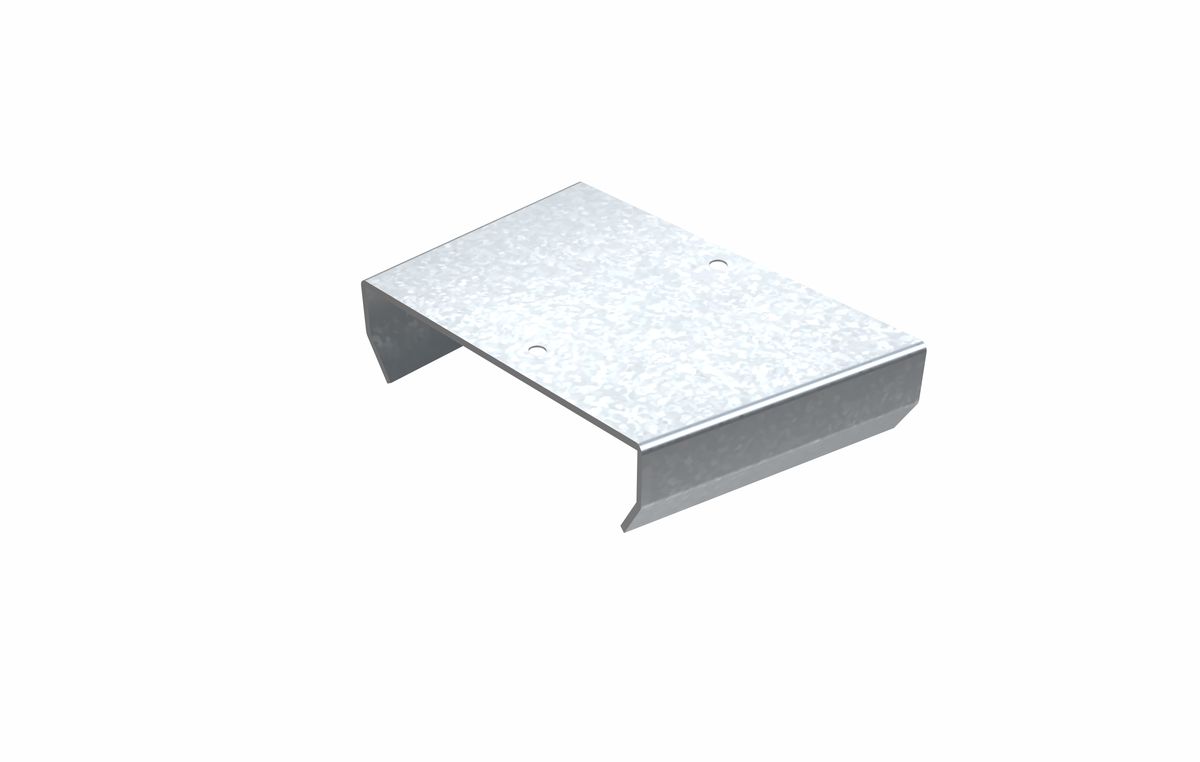 Крышка адаптера/переходника правосторонняя 200/100x15x1.0 мм ML-KAP-200/100x15x1.0-MS