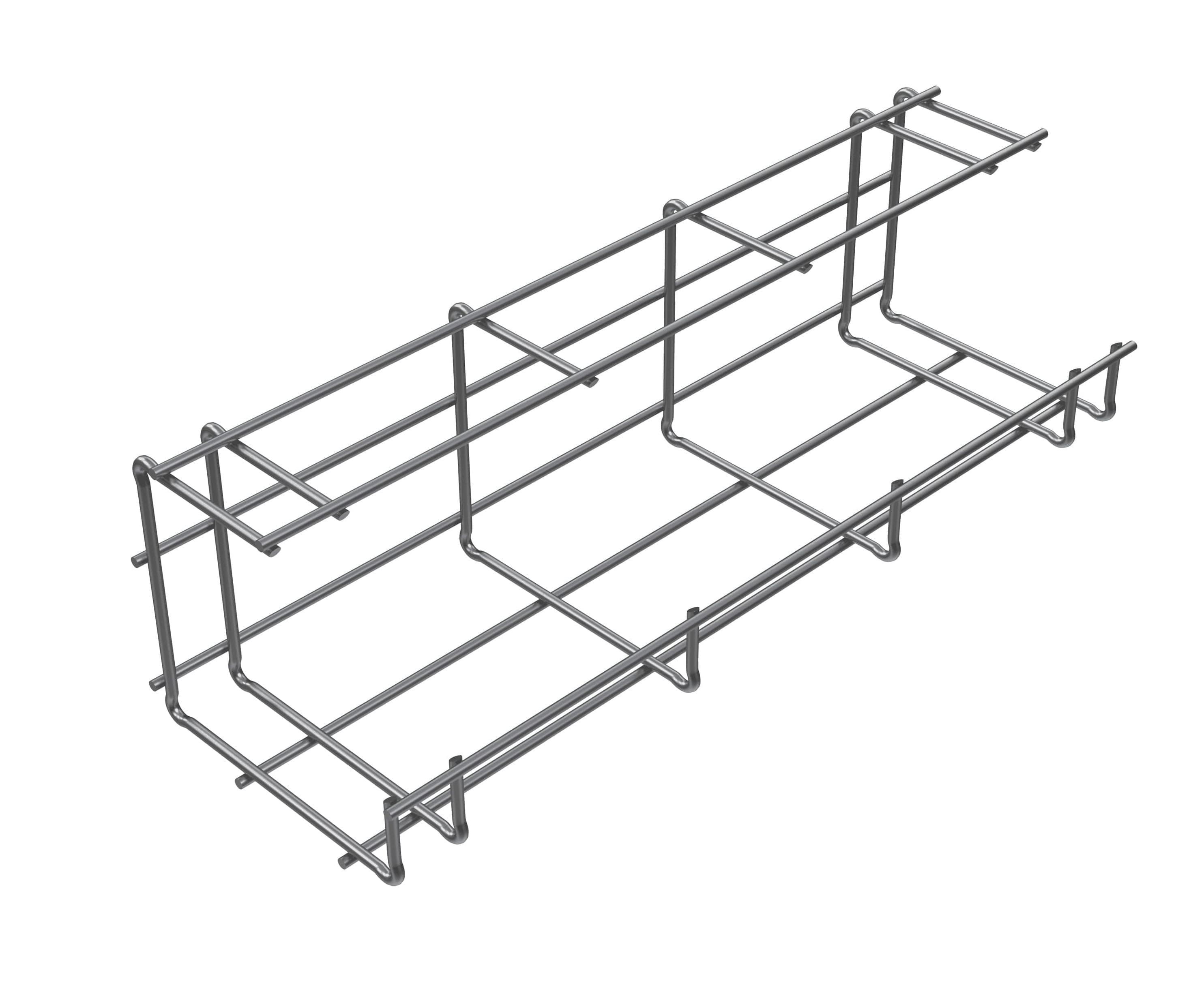 Проволочный лоток G-образный, 65х110х3000х4 мм PL-PLG-65x110x3000x4-MS