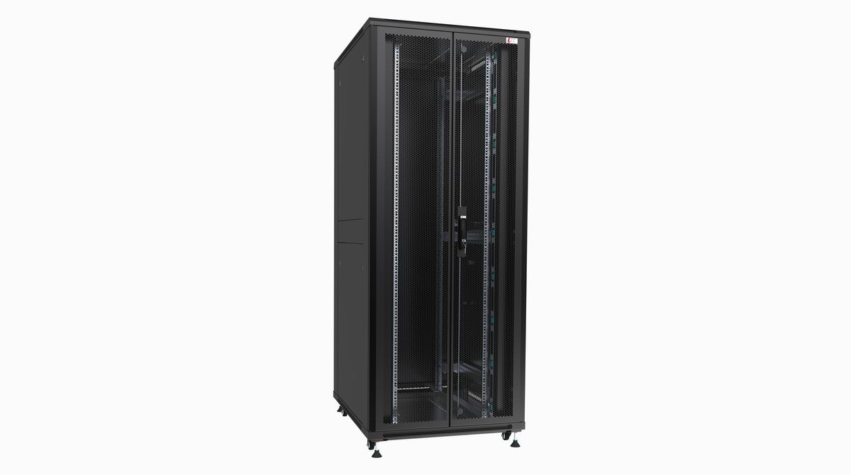 Шкаф телекоммуникационный LTC TC-F-1861-DD-9005 LS846906