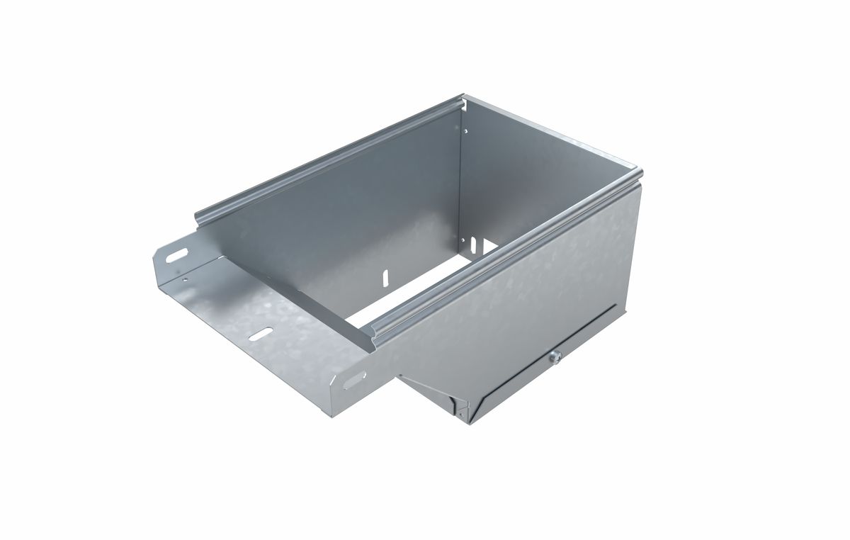 Угол вертикальный наружный торцевой, 100х100х1 ML-VVT-100x100x1-MS