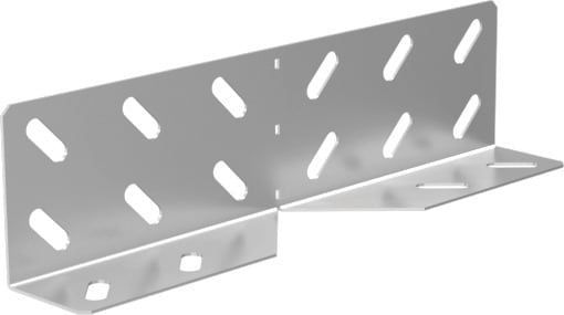 Соединительная накладка угловая, 50х240х1.0 мм ML-SNU-50x240x1.0-MS