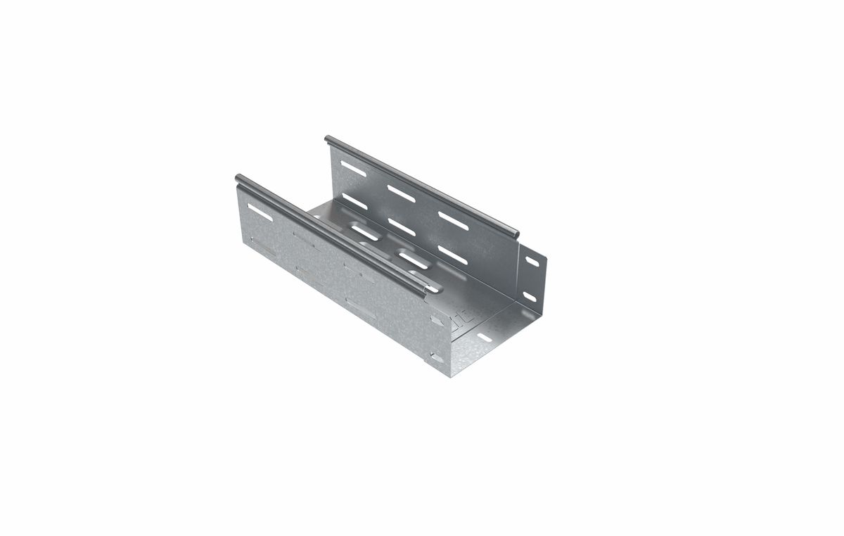 Лоток перфорированный, 400х100х3000х1.2 мм ML-LPM-400x100x3000x1.2-MS