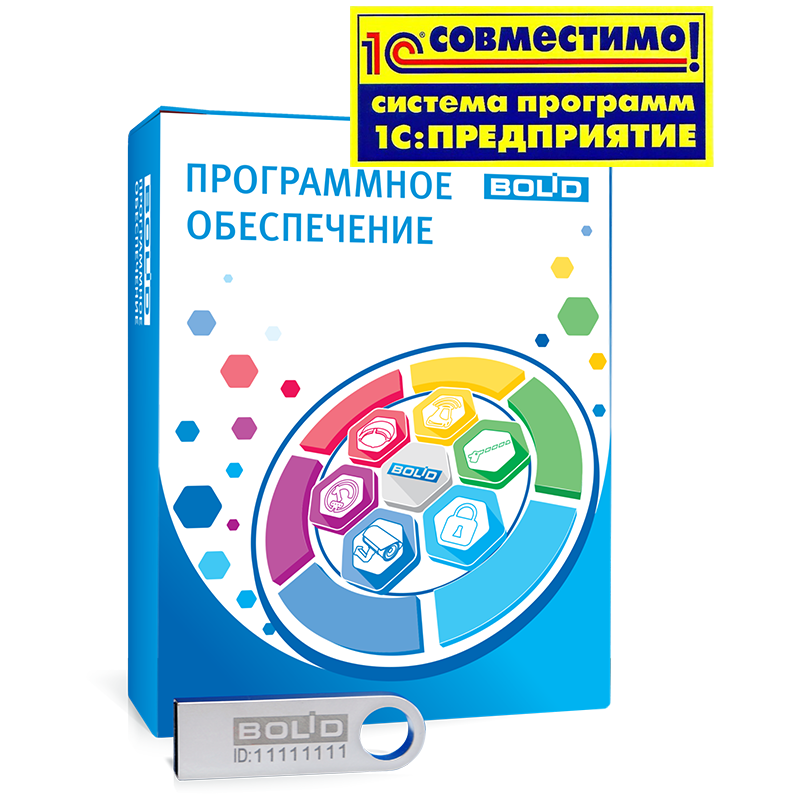 СКУД и УРВ для 1С исп.16