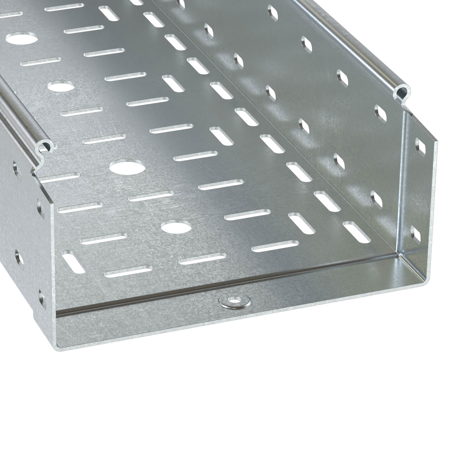 Лоток перфорированный 100х100 L3000 толщина 1,0 мм