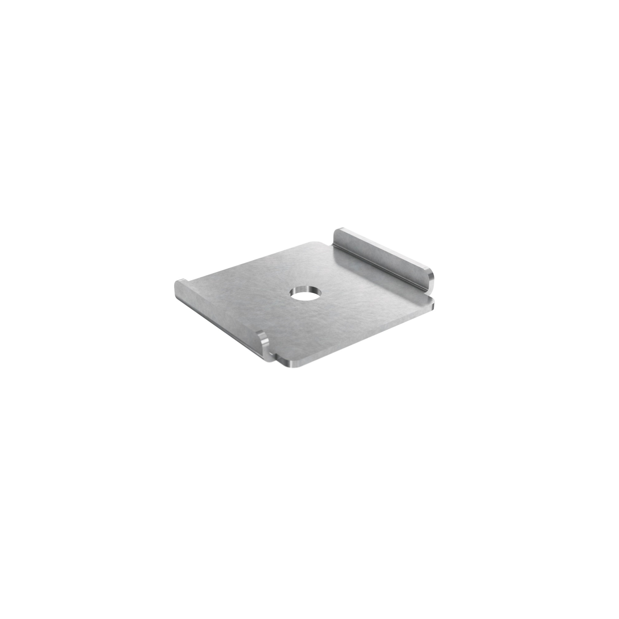 Пластина для подвеса проволочного лотка на шпильке INOX