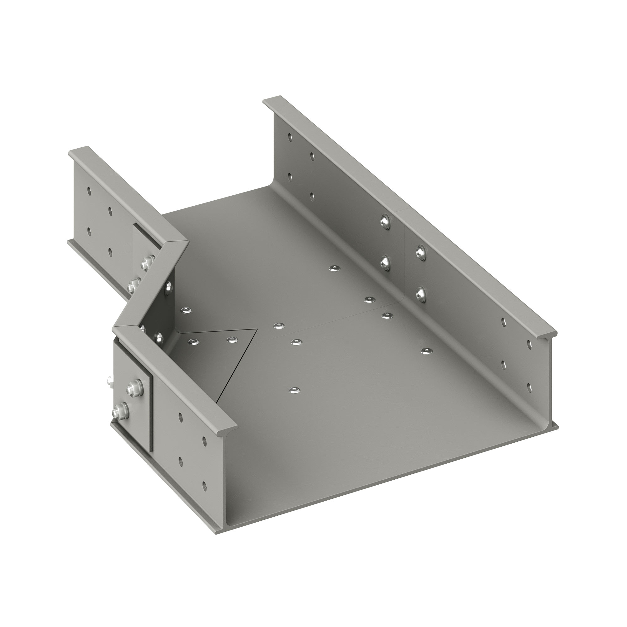 Переходник левосторонний 200/150 H100, стеклопластик