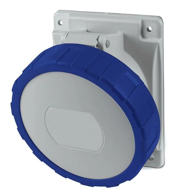 Розетка панельная с наклоном артикул DIS4181663 IP67 16А 2P+E 230В