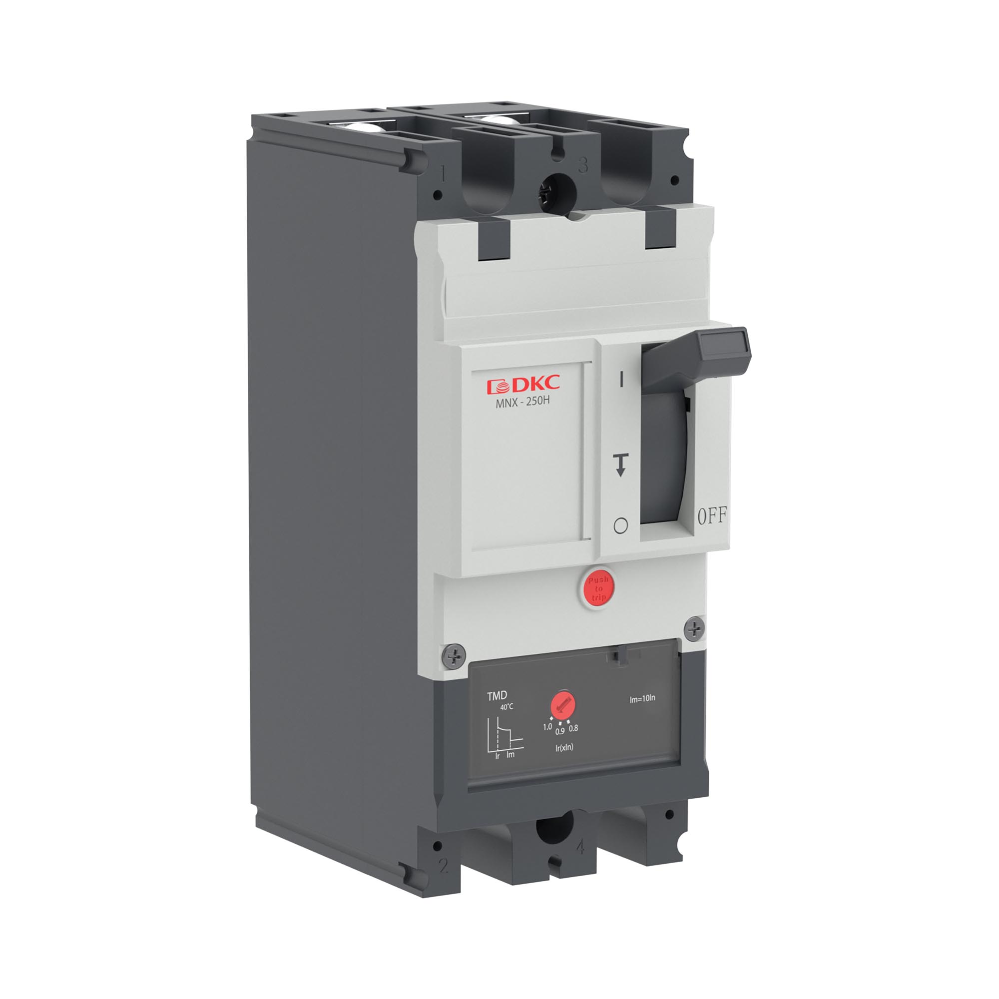 Авт. выкл. YON pro MNX250H 2P 250A 150kA при AC415V расц. TMD