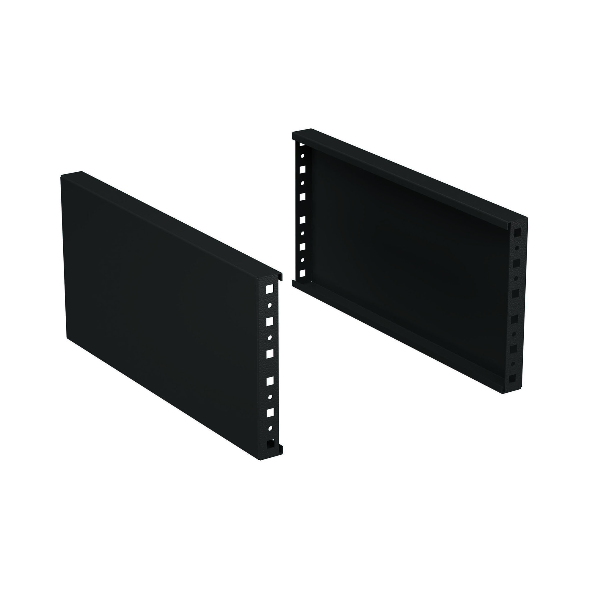 Панели цоколя для корпусов CQE & CQE N, ШхГ 400 мм, В=200 мм, RAL9005, комплект - 2 шт. RAM block