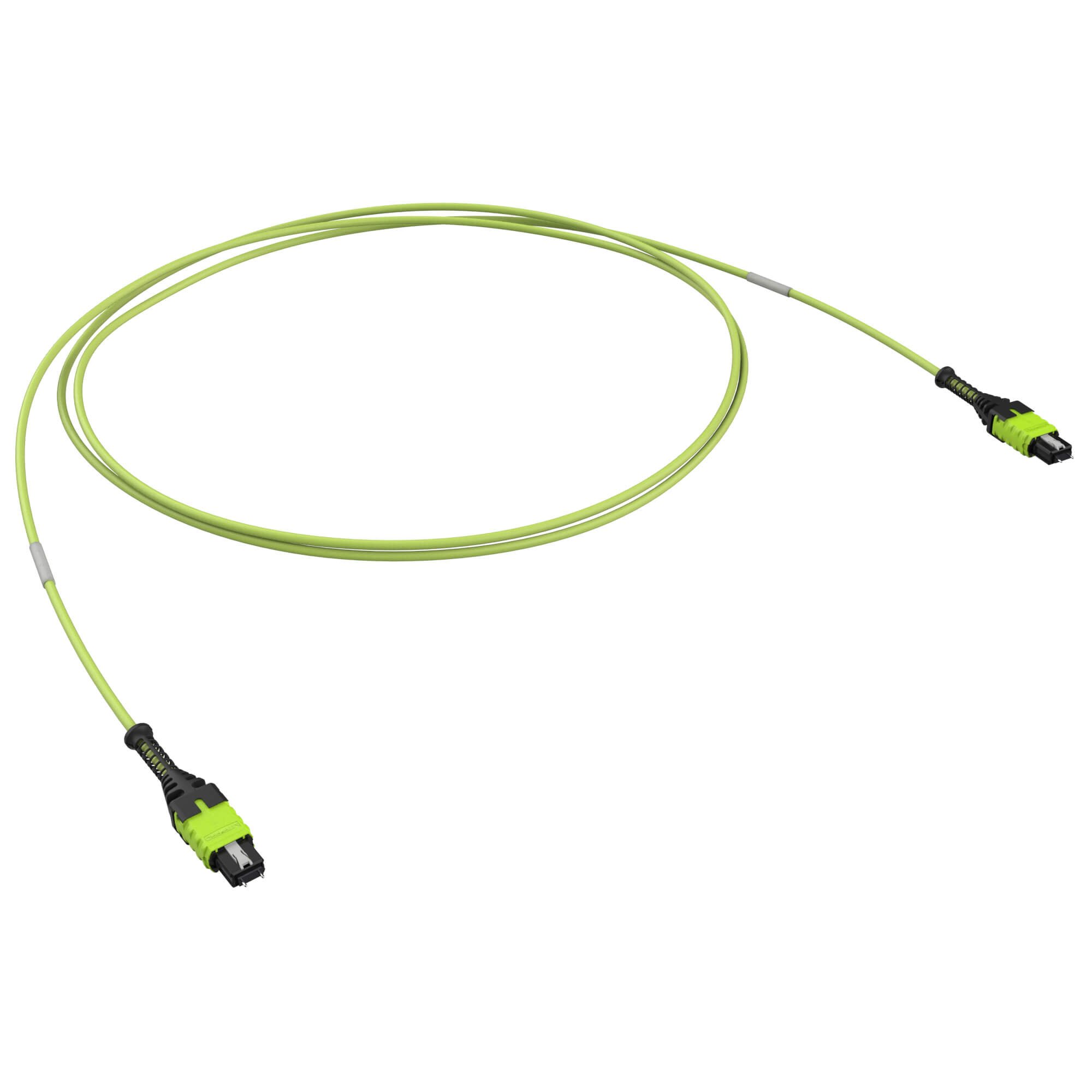 Оптическая соединительная сборка 12ОВ 50/125 OM5, 1xMTP PRO(12)m/1xMTP PRO(12)m, тип В, 30 м