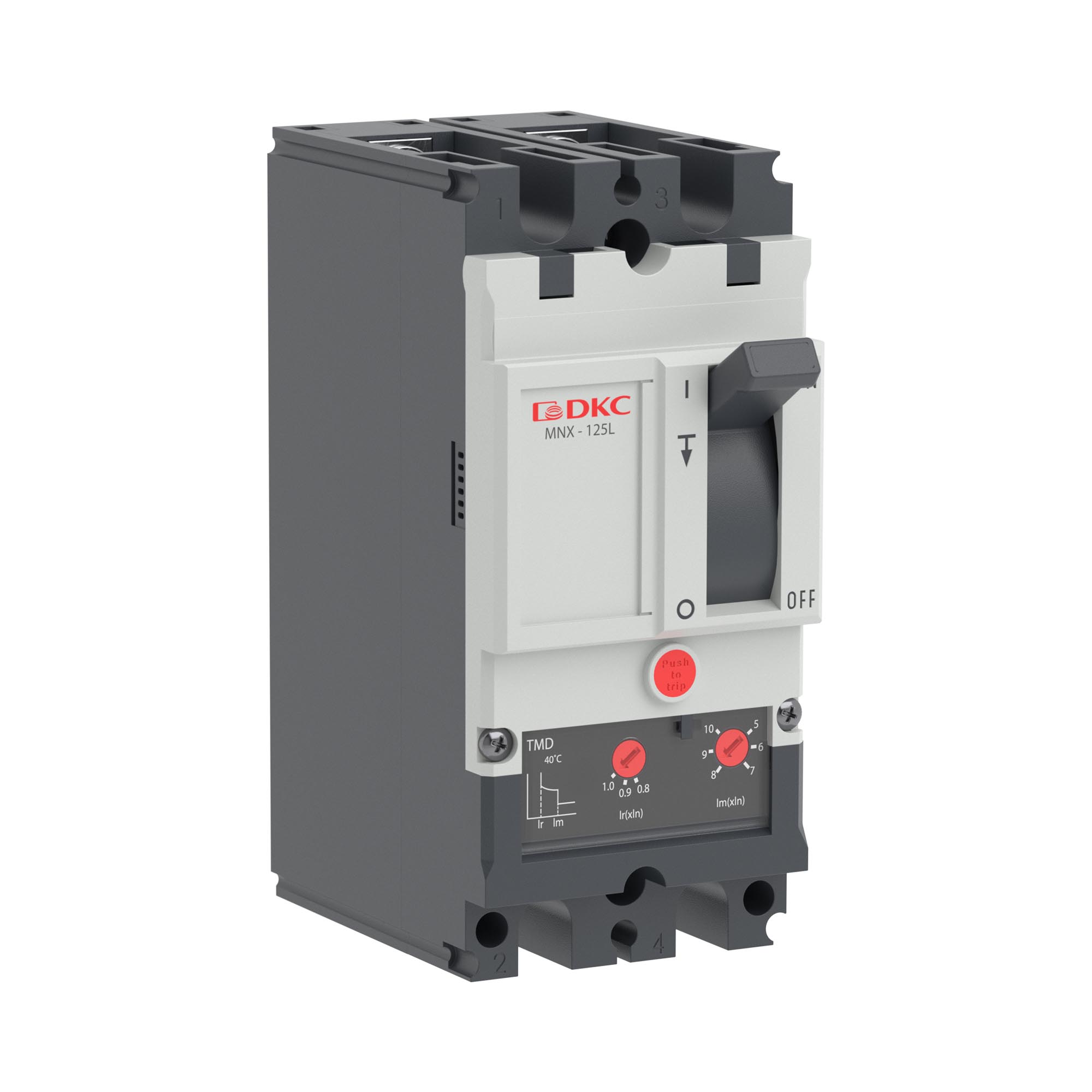 Авт. выкл. YON pro MNX125L 2P 100A 70kA при AC240V расц. TMD