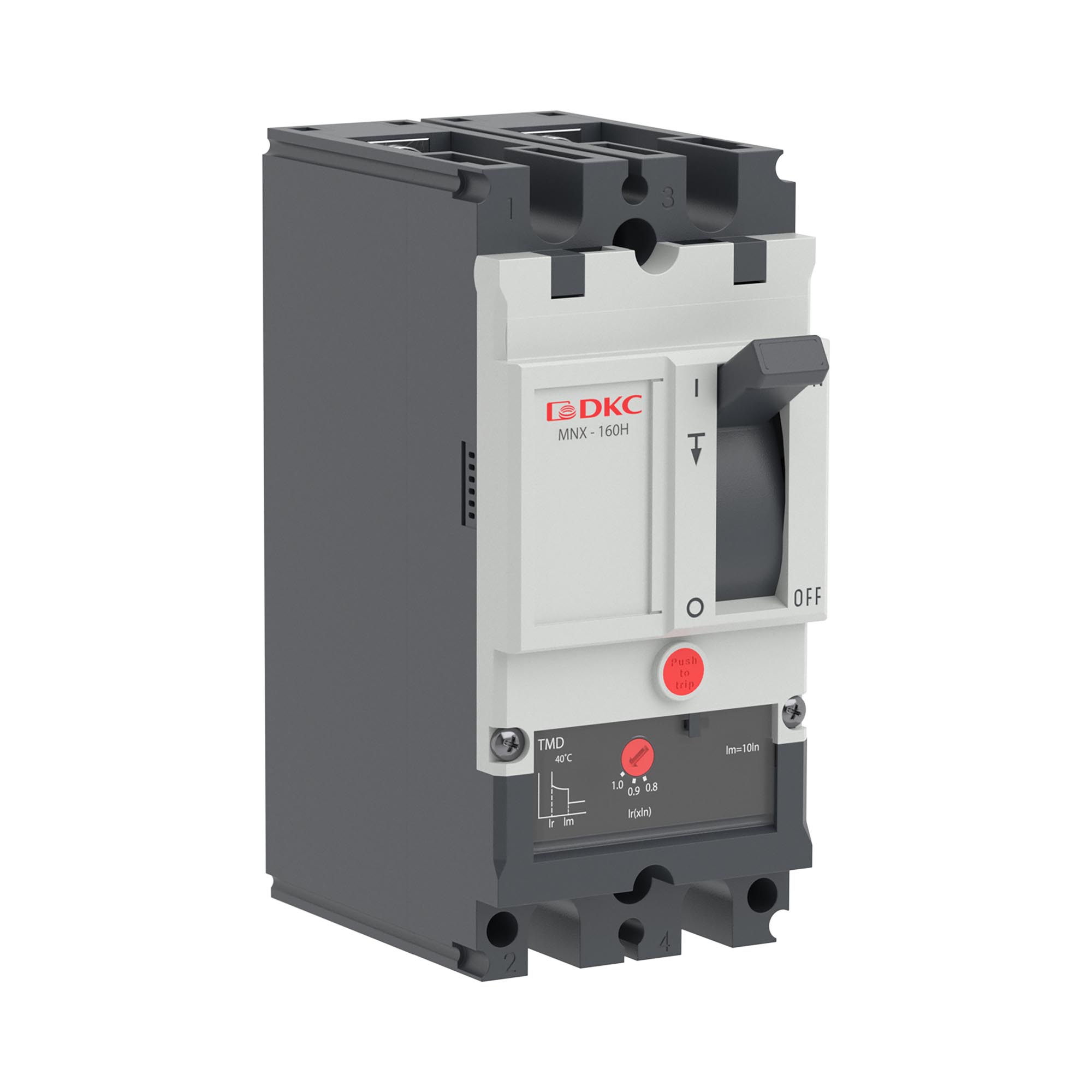 Авт. выкл. пост. тока YON pro MNX160H 2P 32A 100kA при DC500V расц. TMD DC