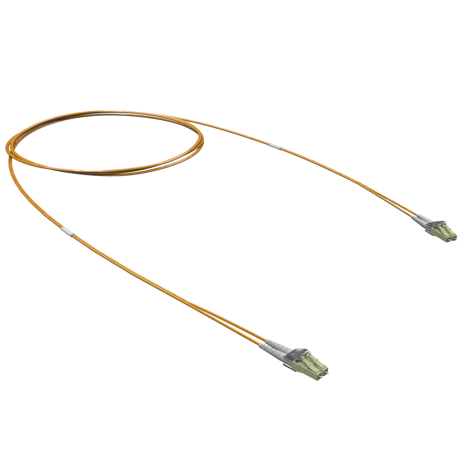 Оптический коммутационный шнур двухволоконный (Duplex) LC-UPC/LC-UPC, 50/125 OM2, 10 м
