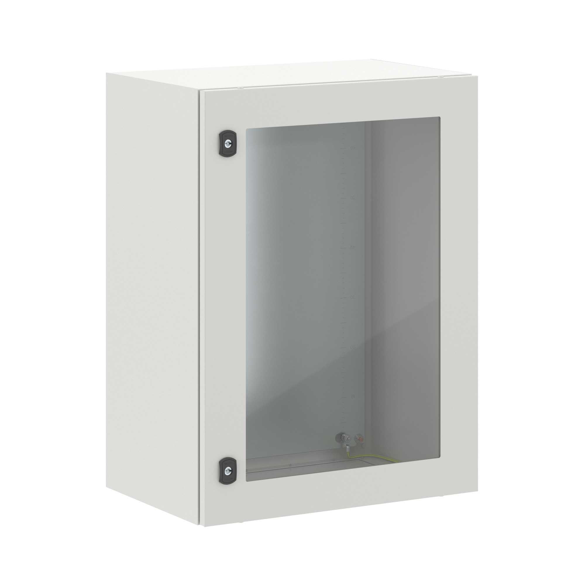 Корпус навесной STE с М/П с прозрачной дверью ВxШxГ 800x600x400 мм, IP66