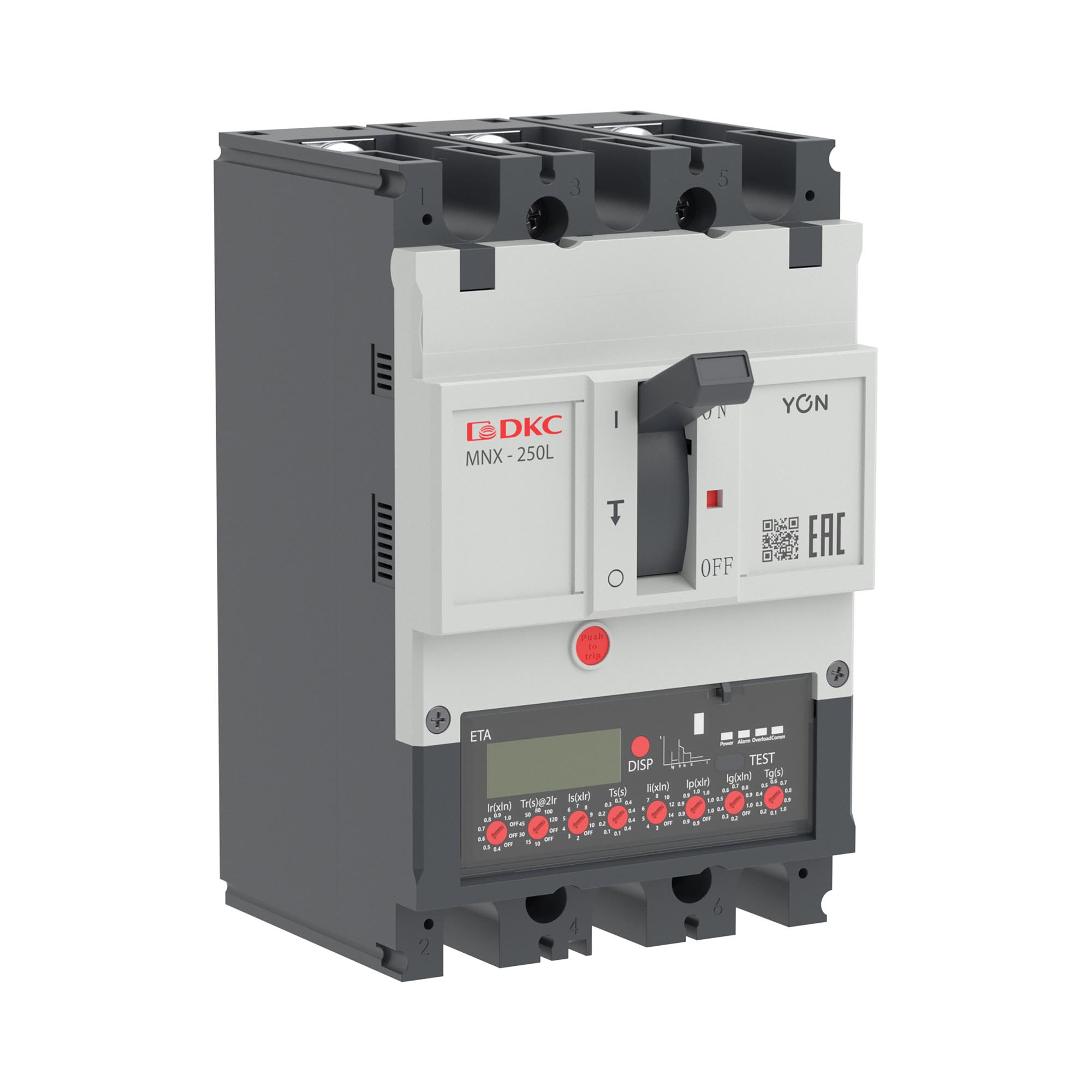 Авт. выкл. YON pro MNX250L 3P 40A 70kA при AC415V расц. ETA