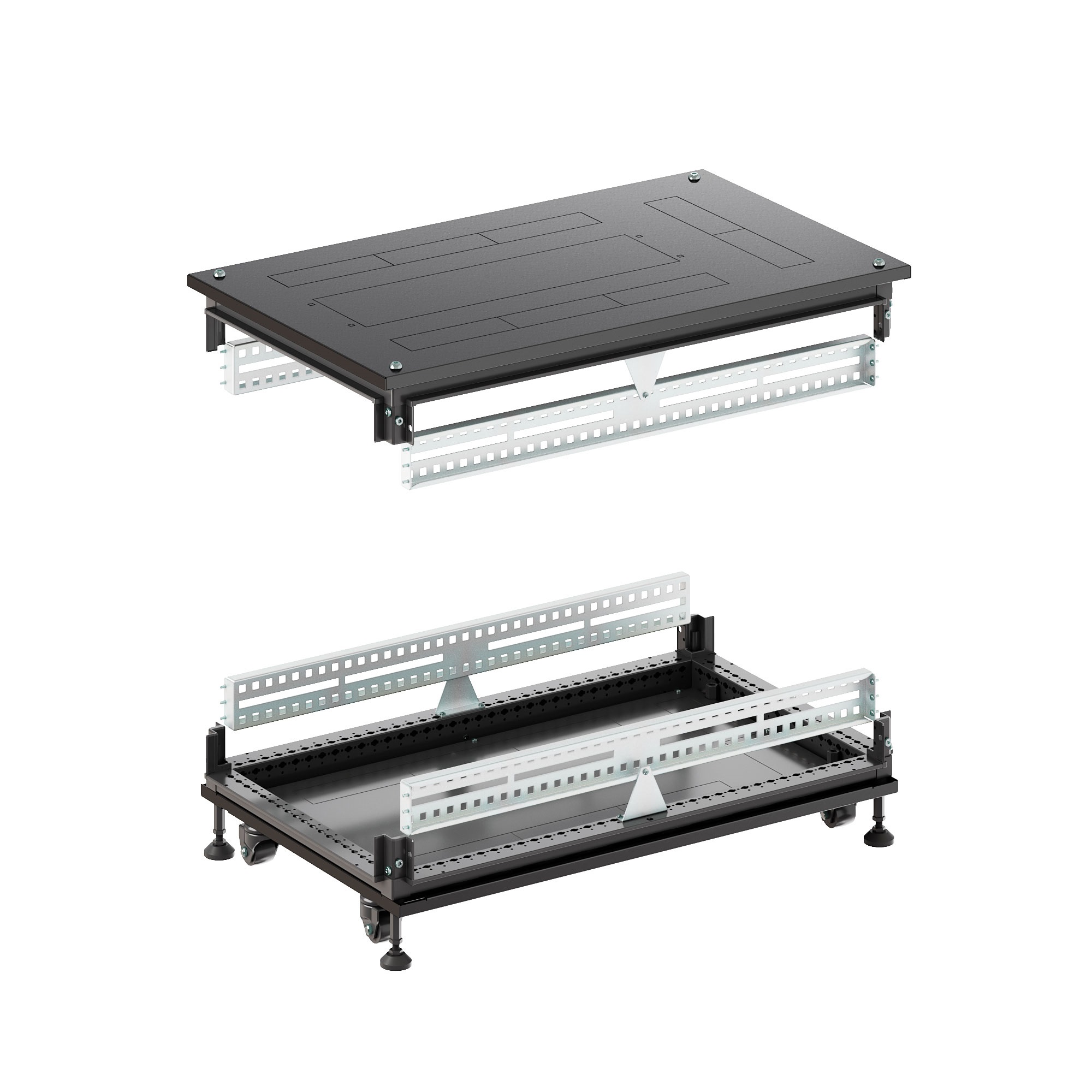 Крыша основание преперфорированные IT-CQE 600x1200, RAL9005
