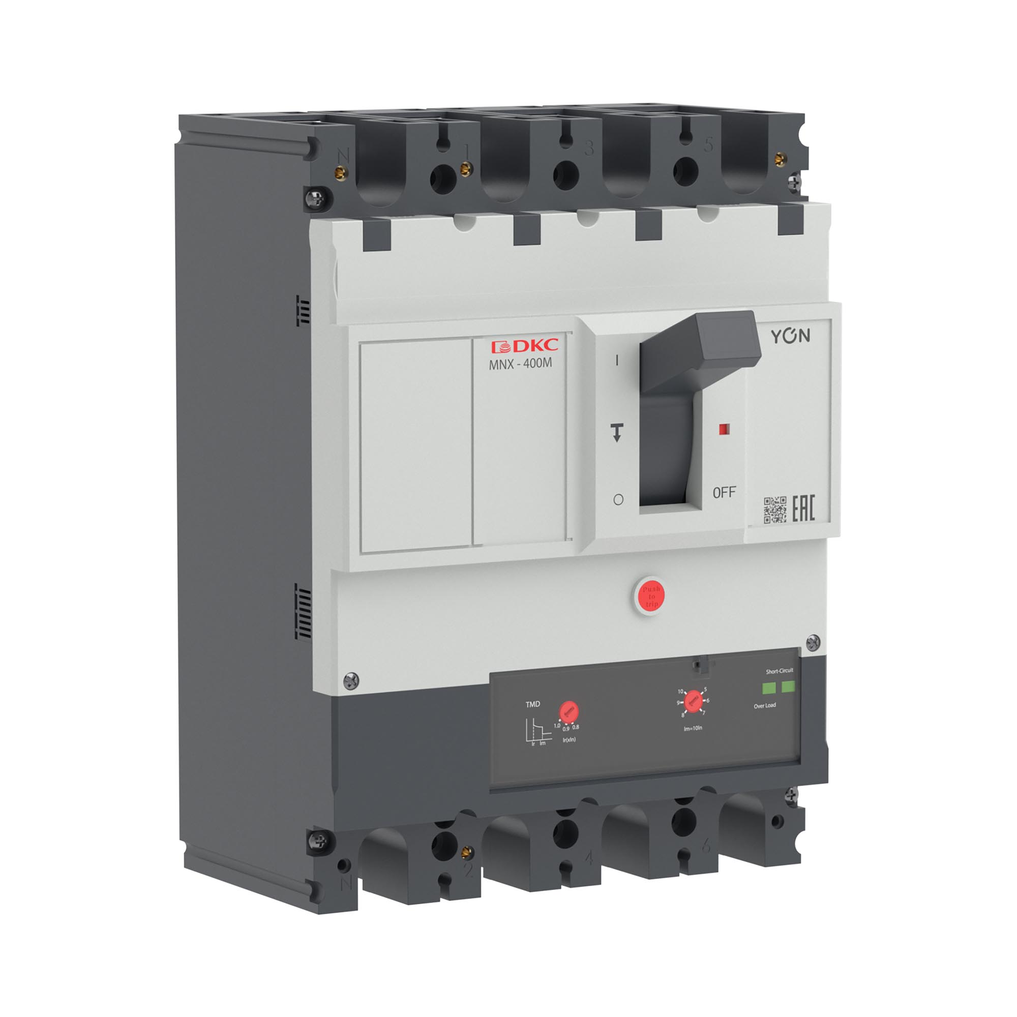 Авт. выкл. YON pro MNX400M 3N 320A 100kA при AC415V расц. TMD
