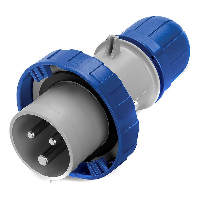 Вилка кабельная артикул DIS2181633 IP67 16A 2P+E 230В