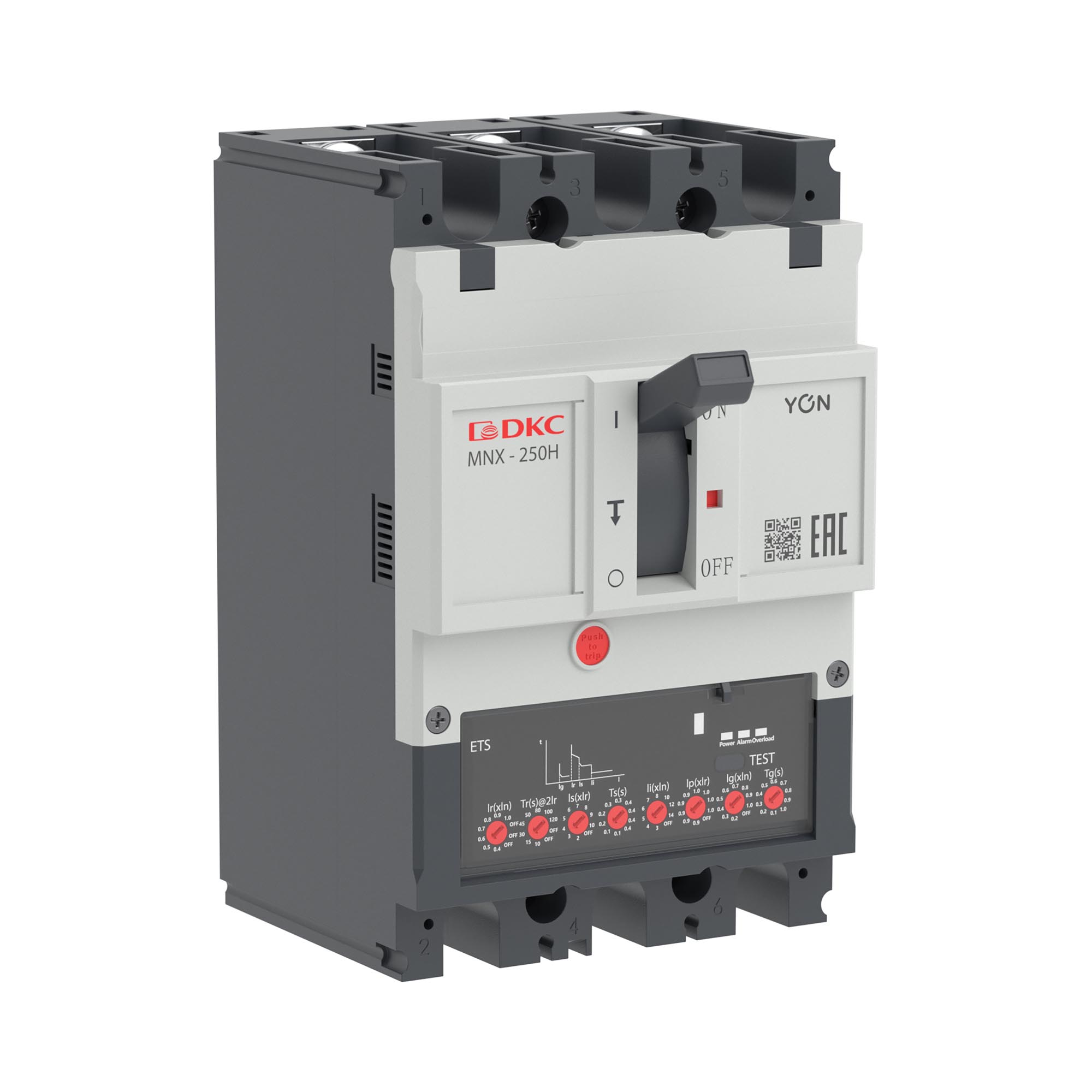 Авт. выкл. YON pro MNX250H 3P 250A 150kA при AC415V расц. ETS