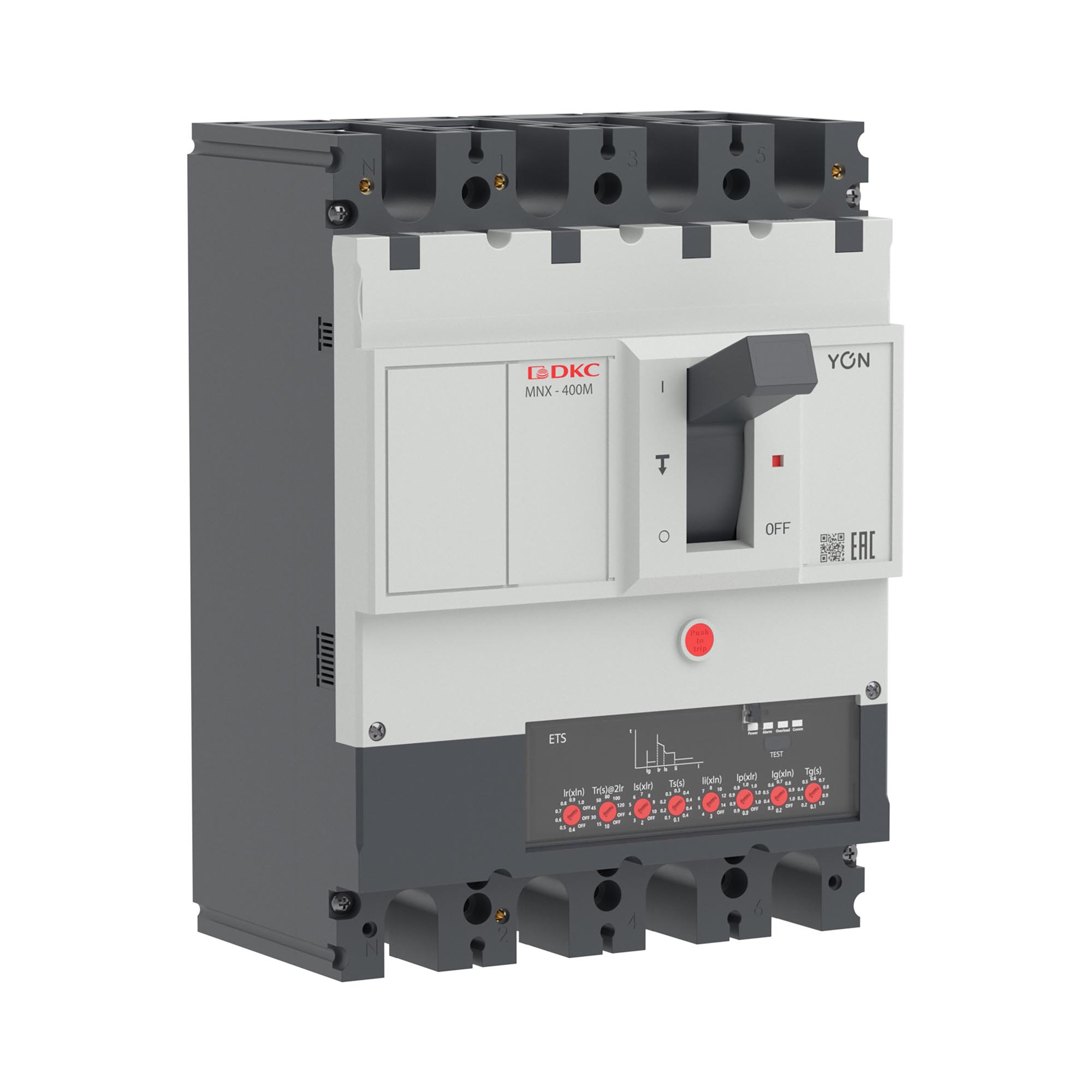 Авт. выкл. YON pro MNX400M 4P 400A 100kA при AC415V расц. ETS
