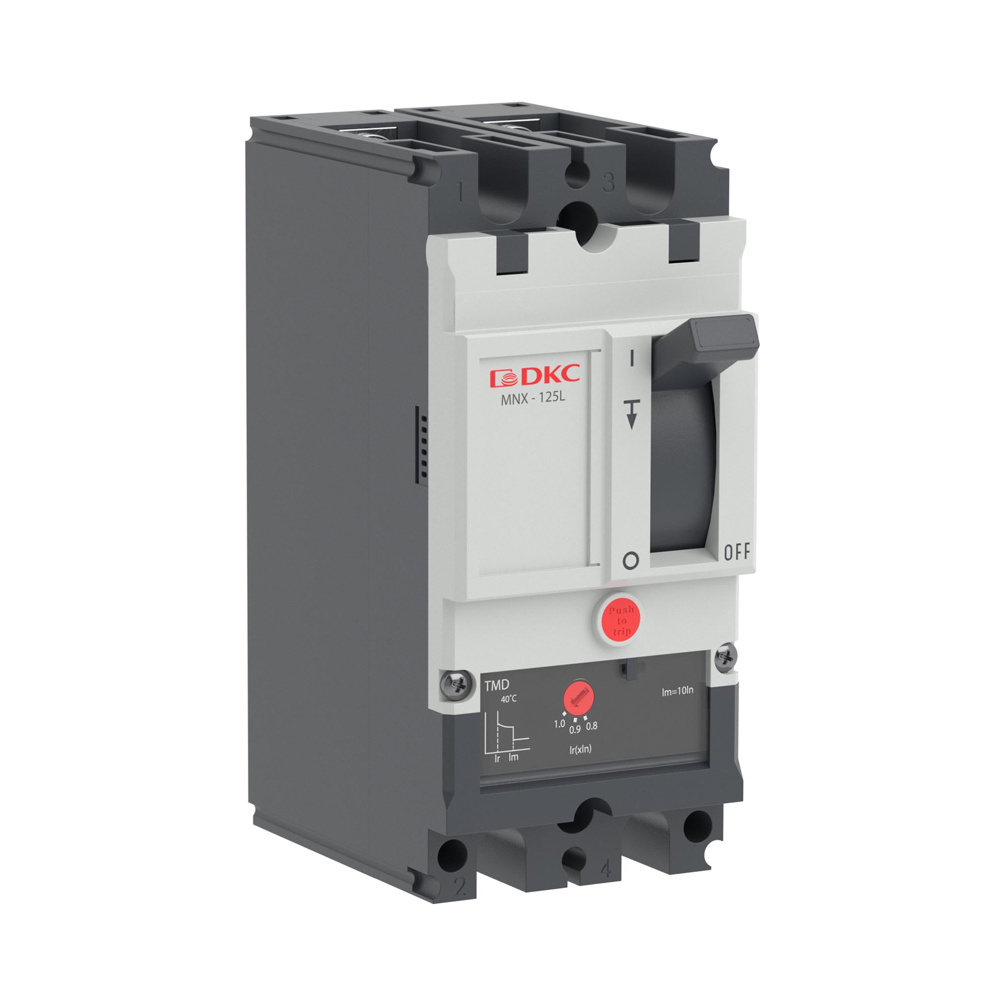 Авт. выкл. YON pro MNX125L 2P 16A 70kA при AC415V расц. TMD Ir=0,8-1xIn Im=10xIn
