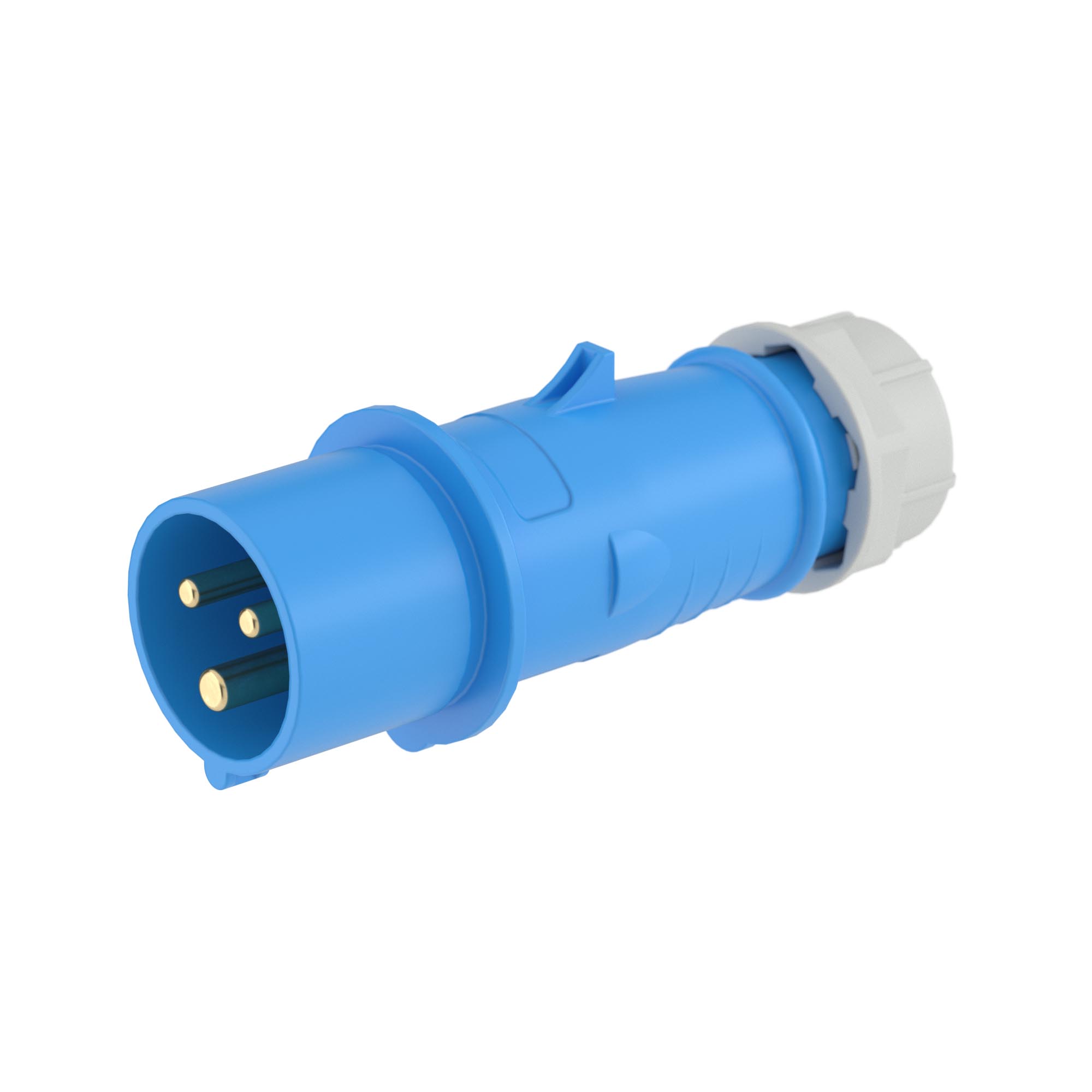 Вилка кабельная CP IP44 16A 2P+E 230В