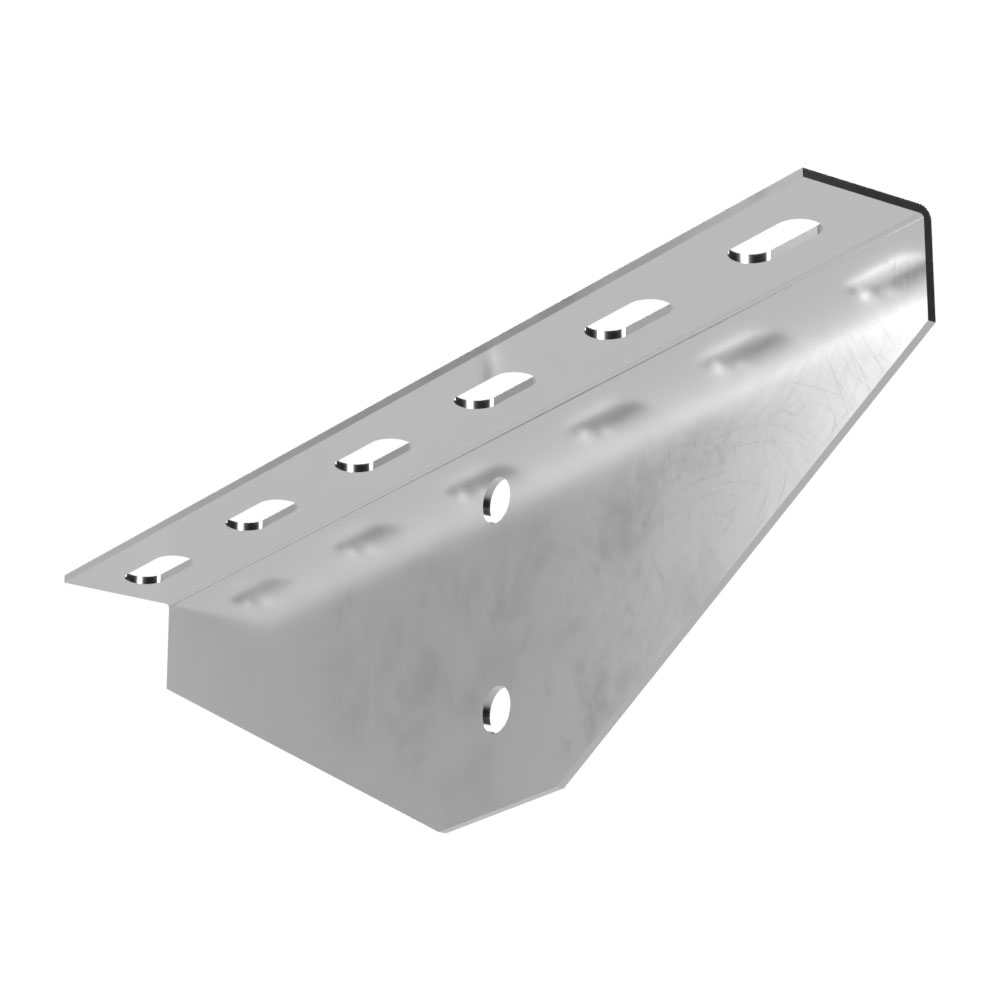 Консоль стоечная двусторонняя INOX (AISI 304) КСД-100 (2,0 мм) Промрукав