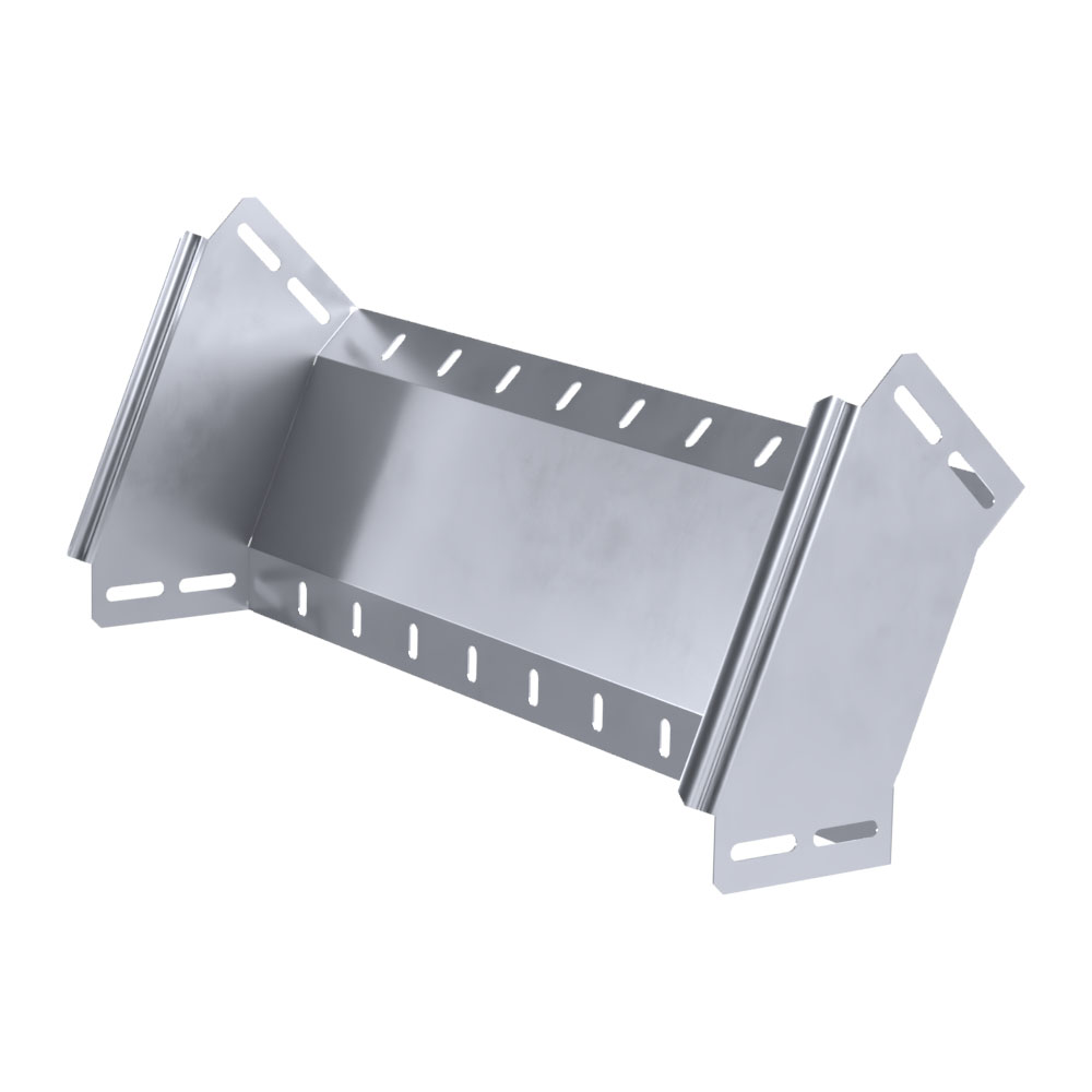 Угол вертикальный внешний 45 градусов Стандарт INOX (AISI 316) 500х100 (0,8 мм) Промрукав