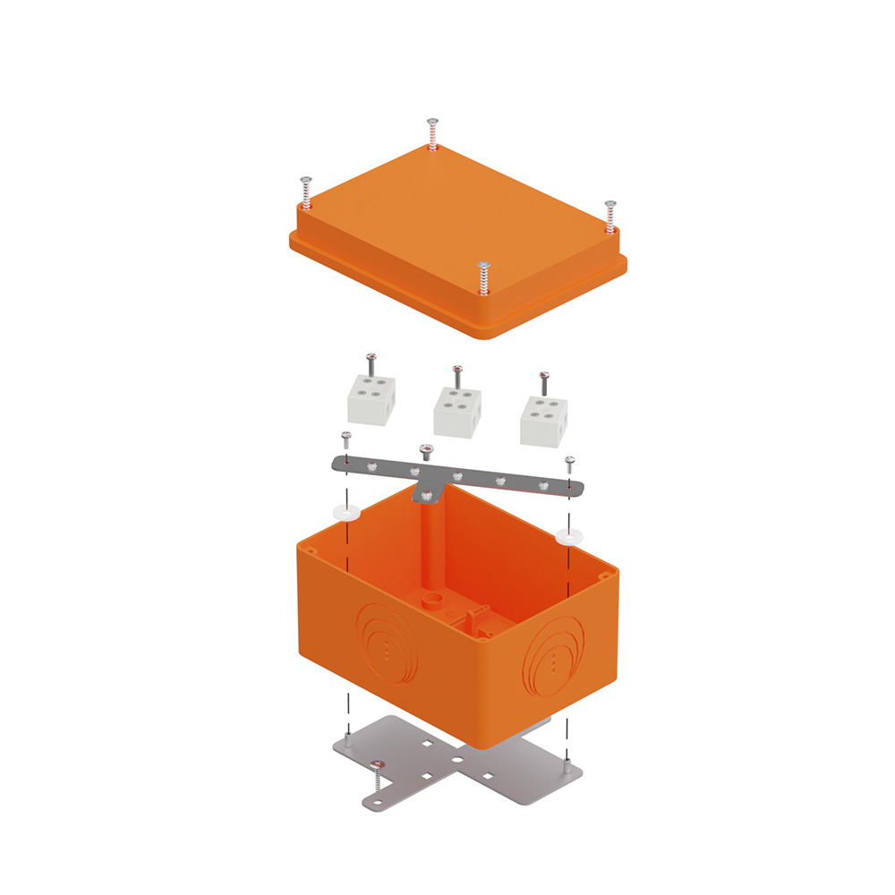 Коробка огнестойкая для о/п 40-0351-FR10.0-6 E15-E120 RAL2003 150х110х90 (6 шт/кор) Промрукав