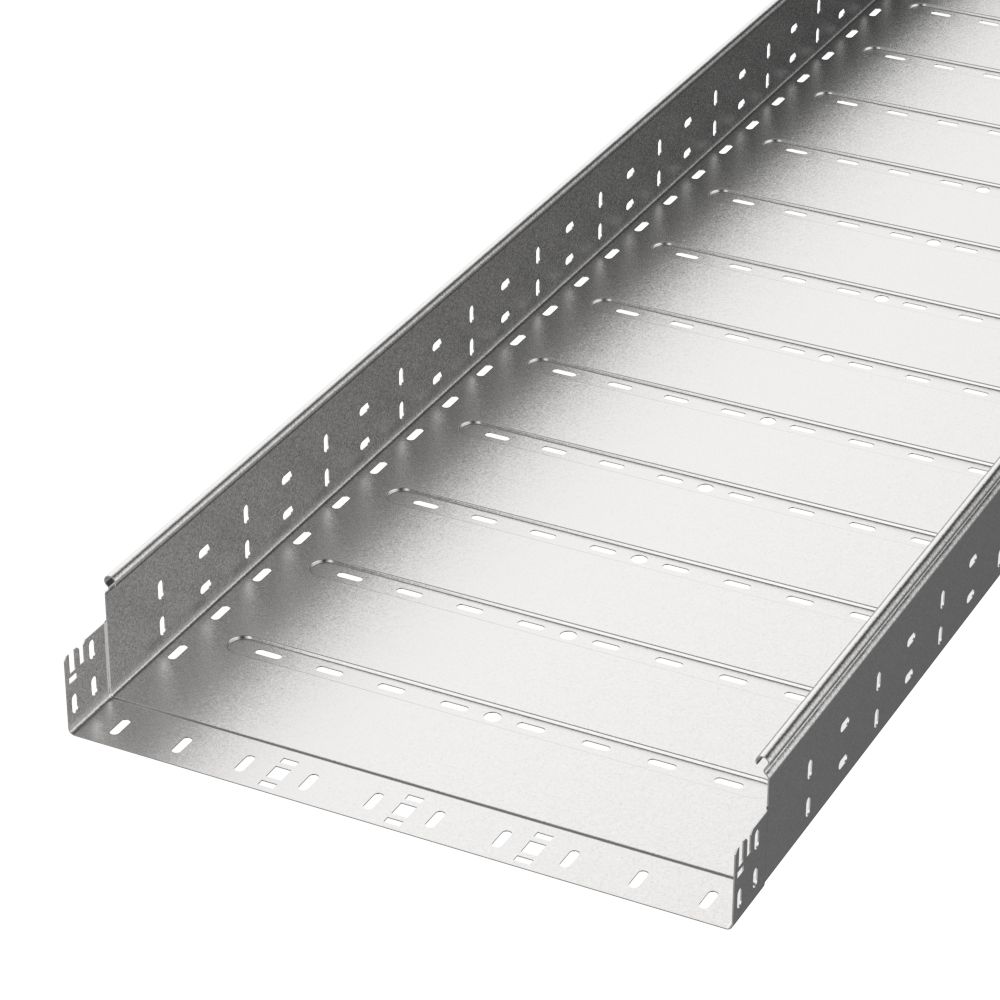 Лоток перфорированный Профи 500х100х3000 (1,0 мм) (6 м/уп) Промрукав