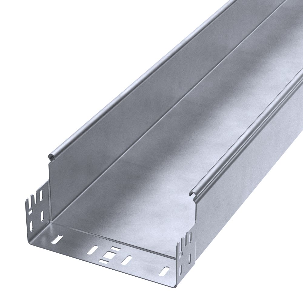Лоток неперфорированный Профи INOX (AISI 316) 200х100х6000 (1,2 мм) (12 м/уп) Промрукав