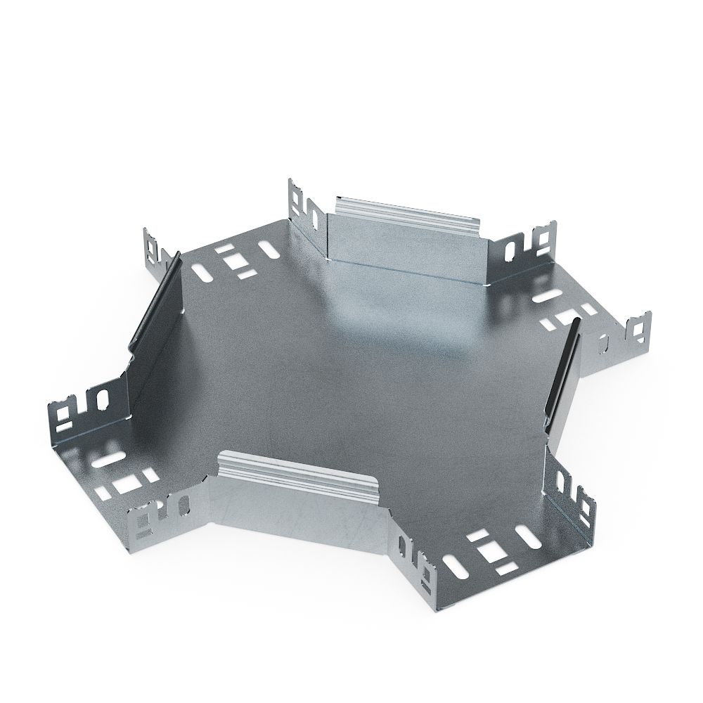 Ответвитель Х-образный Профи INOX (AISI 316) 150х100 (1,0 мм) Промрукав