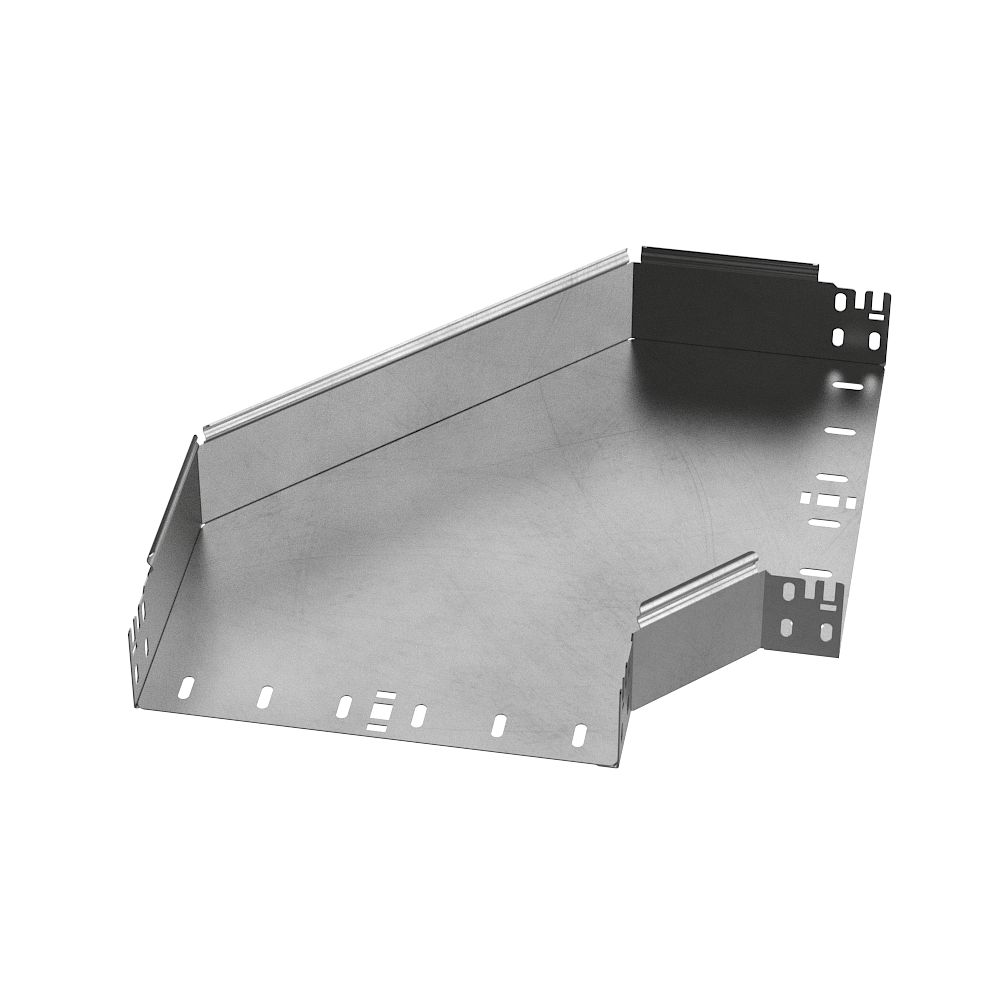 Угол горизонтальный 90 градусов Профи INOX (AISI 304) 300х80 (1,0 мм) Промрукав