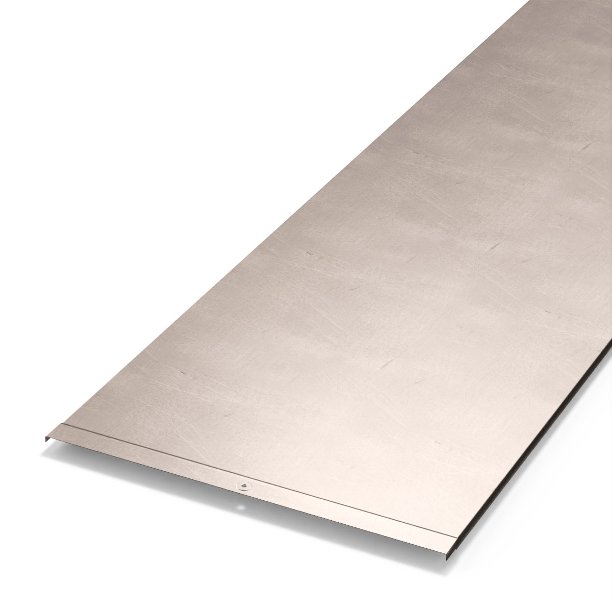 Крышка лотка INOX (AISI 409) 500х3000 (6 м/уп) (0,7 мм) Промрукав
