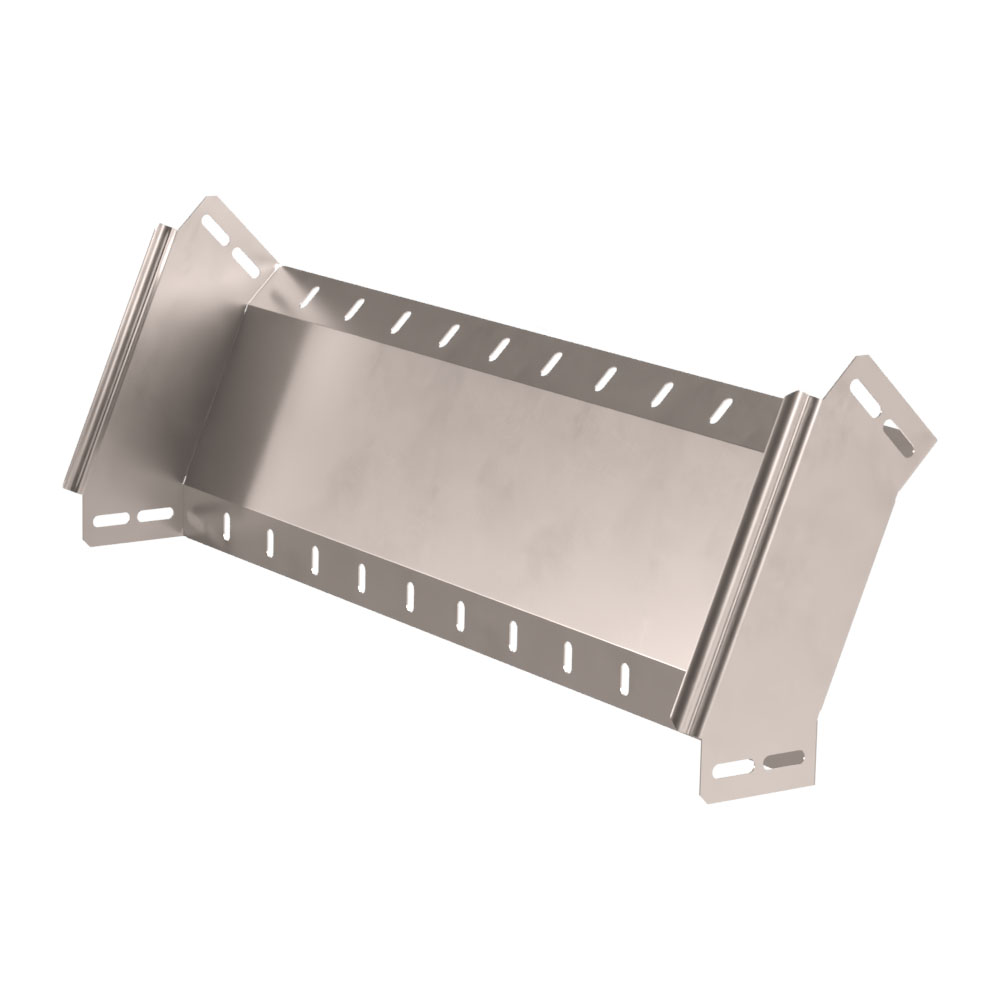 Угол вертикальный внешний 45 градусов Стандарт INOX (AISI 409) 600х80 (0,8 мм) Промрукав
